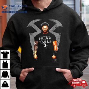 Roman Reigns Mad Engine Head Of The Table Tshirt