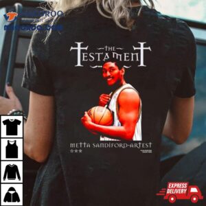 Ron Artest Indiana Pacers The Testamen Tshirt