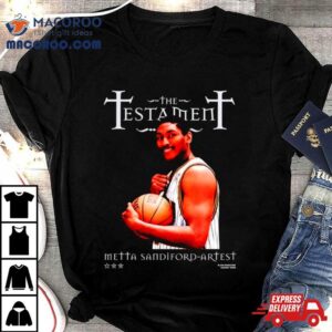 Ron Artest Indiana Pacers The Testamen Tshirt