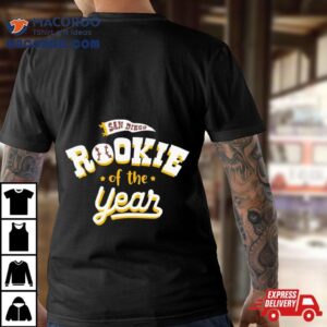 Rookie Of The Year San Diego Padres Baseball Tshirt