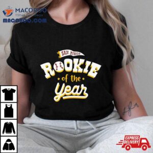 Rookie Of The Year San Diego Padres Baseball Tshirt