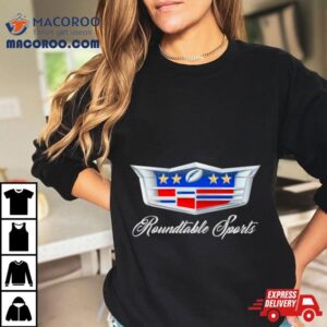 Roundtable Sports Luxury Cadillac Parody Logo Tshirt