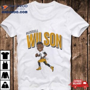 Russell Wilson Pittsburgh Caricature Shirt