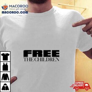 Ryan Garcia Free The Children Tshirt