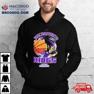 Sacramento Kings Hyperfly Unisex Nba X My Hero Academia All Might Smash Tshirt