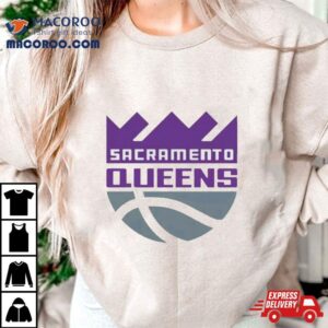 Sacramento Queens Logo Tshirt