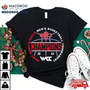 Saint Mary S Gaels Wcc Men S Basketball Conference Tournament Champions Tshirt