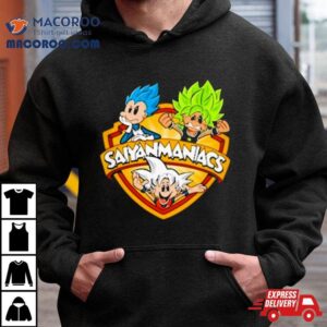 Saiyanmaniacs Cartoon Tshirt