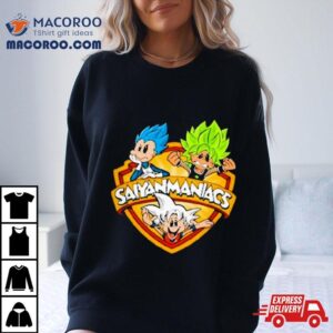 Saiyanmaniacs Cartoon Tshirt