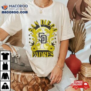 San Diego Padres New Era White Ringer Shirt