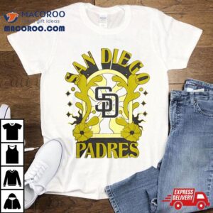 San Diego Padres New Era White Ringer Tshirt