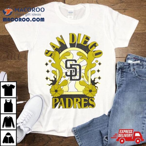 San Diego Padres New Era White Ringer Shirt