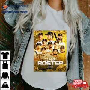 San Diego Padres The Man Roster For The Seoul Series Is Se Tshirt