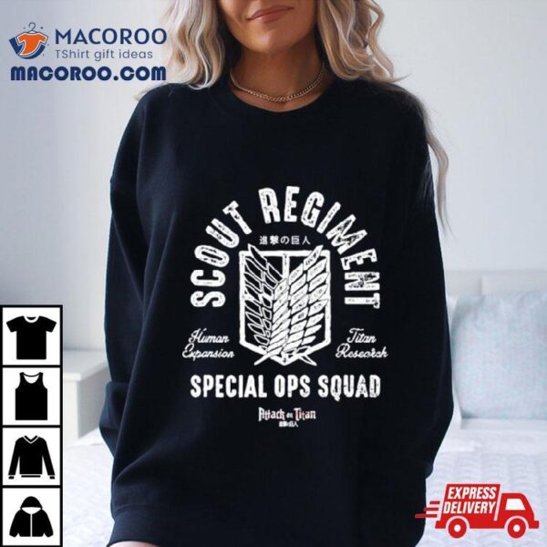 Scout Regiment Special Ops Squad Shirt