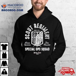 Scout Regiment Special Ops Squad Shirt