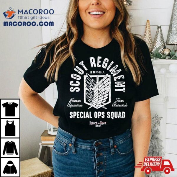 Scout Regiment Special Ops Squad Shirt