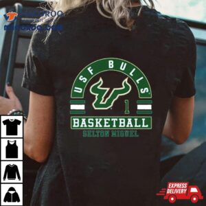 Selton Miguel Usf Ncaa Men S Basketball Tshirt