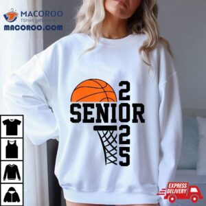 Senior Class Of 2025 Basketball Player Boys Girls Shirt