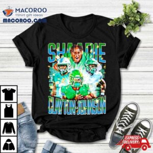 Shaadie Clayton Johnson Tulane Green Wave Graphics Poster Tshirt