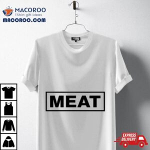 Shimbonk Wearing Mea Tshirt