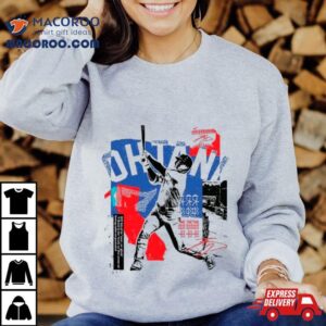 Shohei Ohtani Diamond Art Dodgers Baseball Shrit