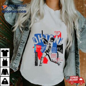 Shohei Ohtani Diamond Art Dodgers Baseball Shrit Tshirt