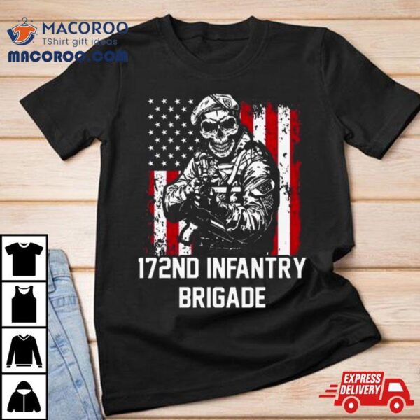 Skull 172nd Infantry Brigade Usa Shirt