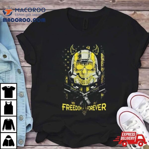 Skull Gun Freedom Forever Shirt