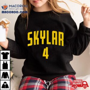 Skylar Diggins Smith Maryland Terrapins Number Tshirt
