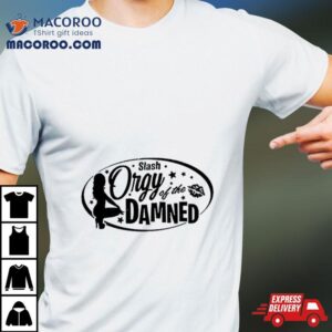 Slash Orgy Of The Damned Logo Tshirt