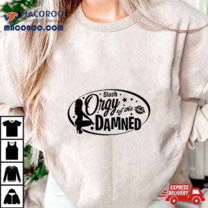 Slash Orgy Of The Damned Logo Tshirt