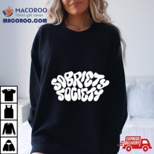 Sobriety Society Logo Tshirt