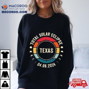 Solar Eclipse Texas Vintage Tshirt