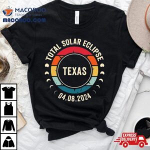 Solar Eclipse Texas Vintage Tshirt