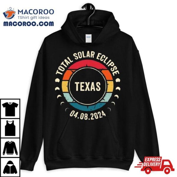 Solar Eclipse 2024 Texas Vintage Shirt