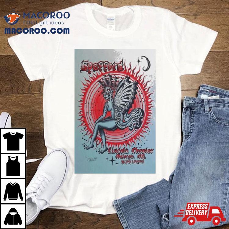 Spafford Lincoln Theatre Raleigh Nc 3 24 2024 Shirt Spafford Lincoln Theatre Raleigh Nc 3 24 2024 Shirt