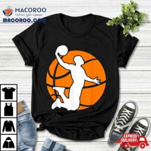 Sports Basketball Player Boys Graphic Shirt