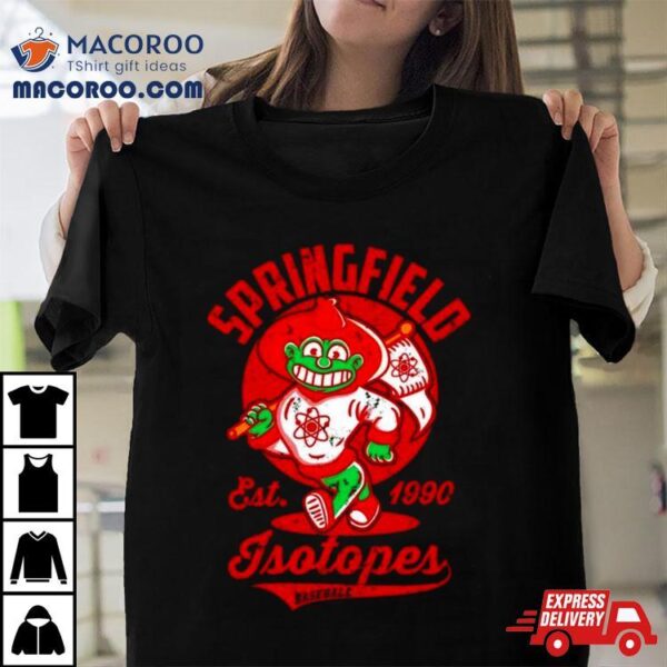 Springfield Isotopes From The Simpsons Shirt