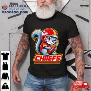 Squirrel Kansas City Chiefs Tshirt