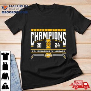 St. Ignatius Wildcats 2024 Ohsaa Hockey State Champions Shirt