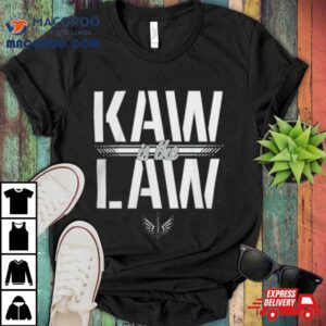 St Louis Battlehawks Ufl Kaw Is The Law Logo Tshirt