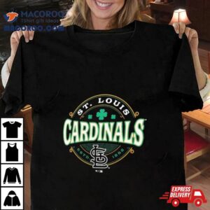 St Louis Cardinals St Patrick S Day Lucky Tshirt