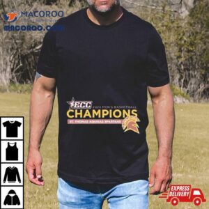 St Thomas Aquinas Spartans Ecc Men S Basketball Champions Tshirt