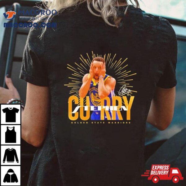 Stephen Curry Celly Golden State Warriors Signature Shirt