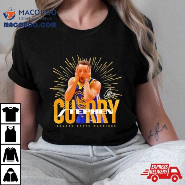 Stephen Curry Celly Golden State Warriors Signature Shirt