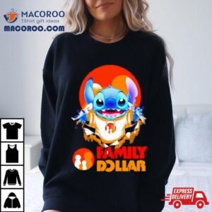 Stitch Inside Family Dollar Shirt