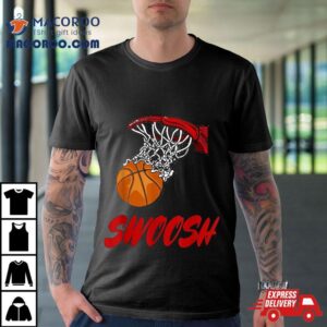 Swoosh Cool Basketball Shooting Hoops Shirt