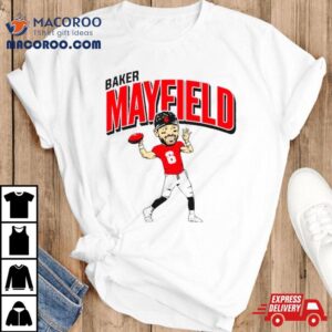 Tampa Bay Buccaneers Baker Mayfield Caricature Tshirt