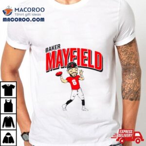 Tampa Bay Buccaneers Baker Mayfield Caricature Tshirt