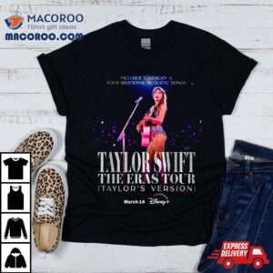 Taylor Swift The Eras Tour Taylor Version On Disney Plus Fan Gifts Classic Tshirt
